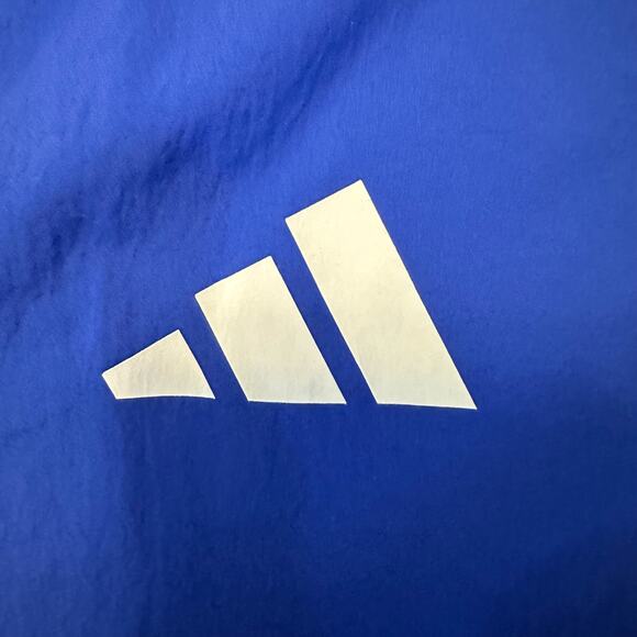 Adidas Street Active Windbreaker Blue Pink Colorblock Jacket M - Picture 6 of 8